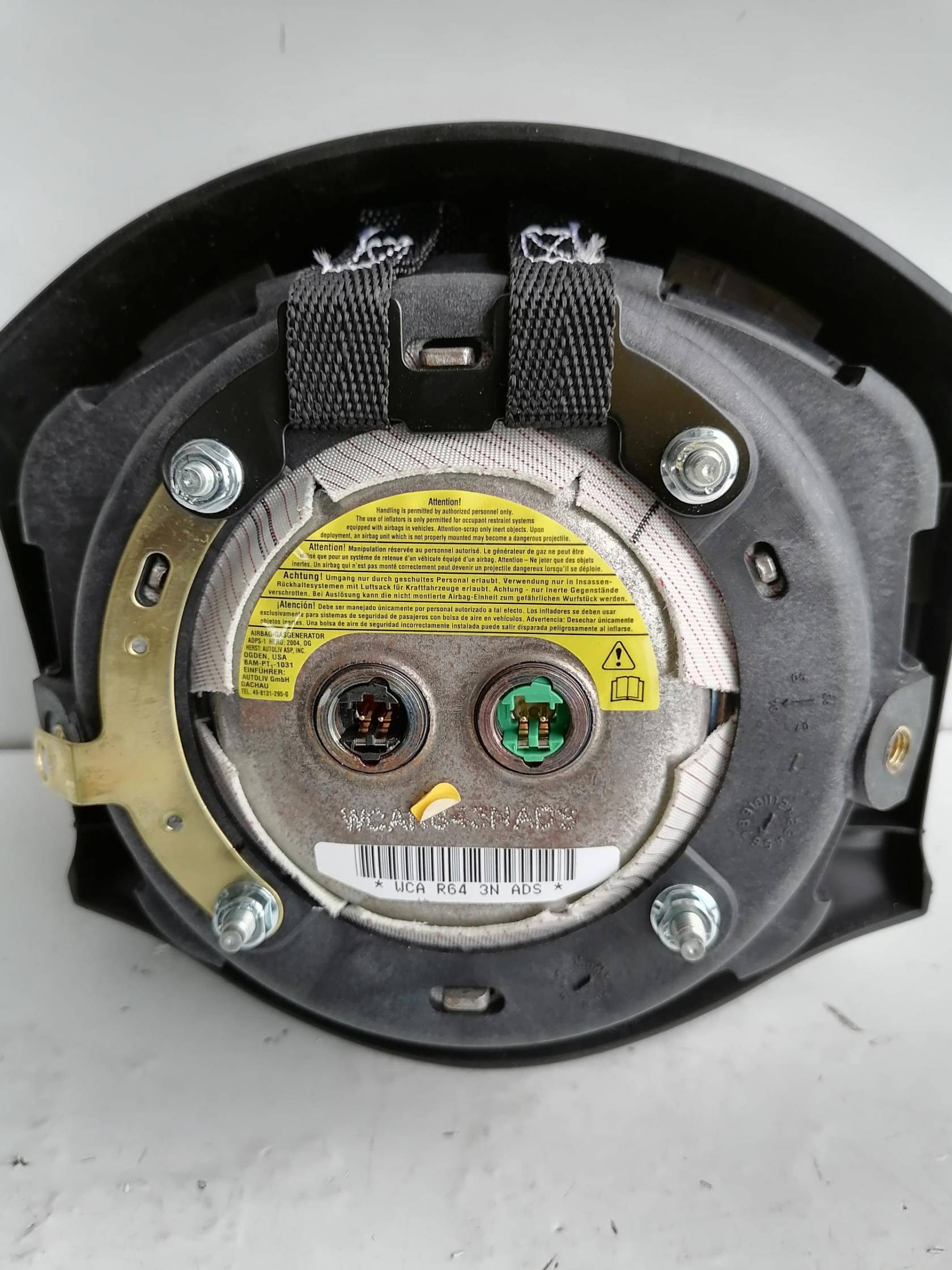 Dispositivo airbag lato guida